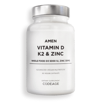 Amen Vitamin D, Zinc & K2.