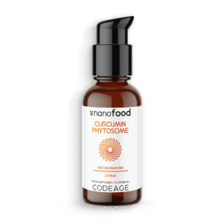 Nanofood Liposomal Liquid Curcumin Turmeric Phytosome.