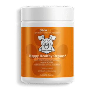 DNA PET Happy Healthy Organs For Dogs.