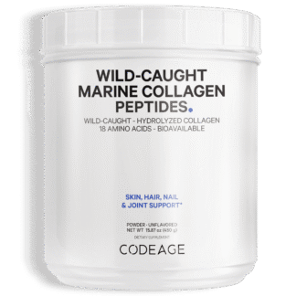 Wild Caught Marine Collagen Peptides Powder.