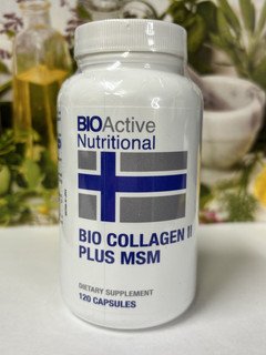 BIO COLLAGEN II PLUS MSM (120 caps)